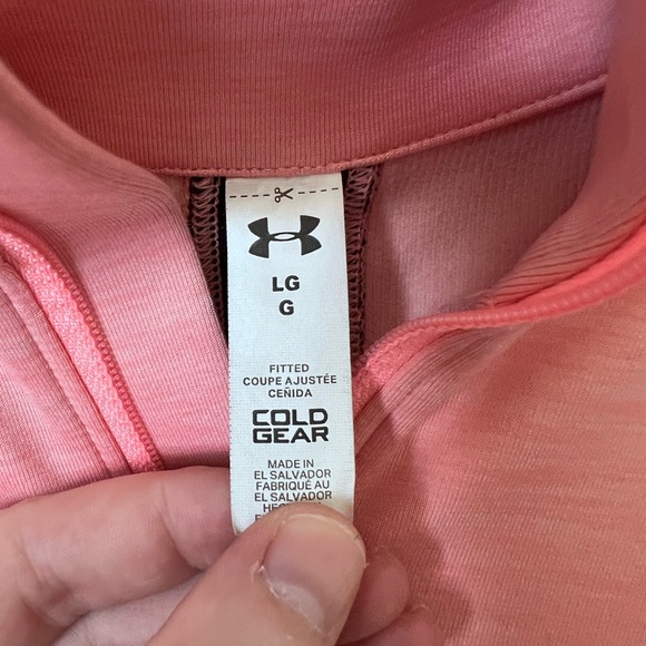 Under Armour Pink Performance  Sweatshirt - Picture 2 of 6